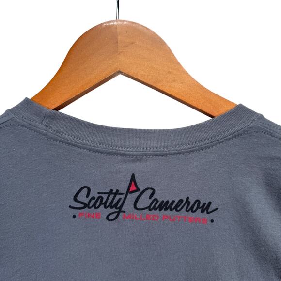 2019 Scotty Cameron Titleist Script SS Golfing T Shirt Gray Rare sz M - Picture 3 of 4